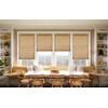 Cordless Bamboo Blinds, 35"x48", Brown206