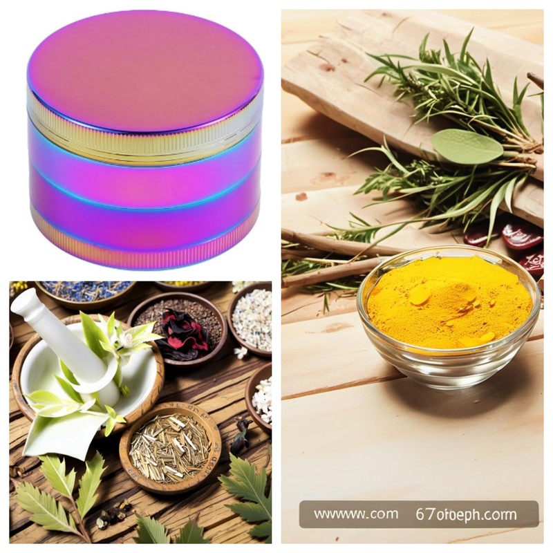 2.5''Spice Grinder Grinder (5Pink)