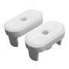 OHIY 2 pcs Champion Bottom Rail End Cap for Cordless