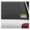 Anti-Theft Car Vehicle Stickers with GPS Tracking Warning (Pack of