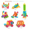 Teytoy 100 Pcs Bristle Shape Building Blocks Toy Set for