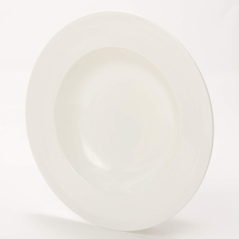 Narumi 51138-5580 Terrace Relief Rim Soup Plate, 9.4 inches (24
