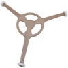 1pcs Triple Arm Microwave Turntable Ring for 10" Microwave Oven