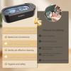 KUNPHY Jewelry Cleaner, 46KHZ, 12OZ Capacity, Ultrasonic Jewelry Cleaner with