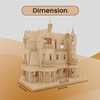 Bird's Wood Shack Gothic Mansion Model Kit - 3D Wooden
