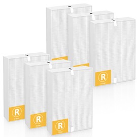 HPA300 Filter R Replacement Compatible with Honeywell Air Purifier HPA100/200/300 and 5000 Series, 6 Pack Honeywell R Filters (HRF-R3 & HRF-R2 & HRF-R1)