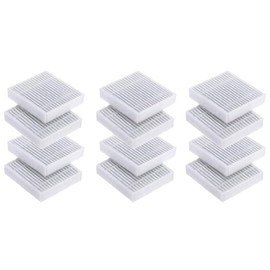 Nispira Replacement HEPA Filter Compatible with Housmile UV Vacuum Cleaner Model HO-804WE, 12 Packs (NOT FOR BREATHE PURE AIR PURIFIER)