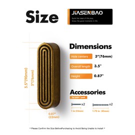 JIASENBAO 5 Pack Antique Brass Cabinet Pulls 3" Hole Center Vintage Drawer Pulls Circle Bathroom Dresser Handles Hardware Zinc Alloy