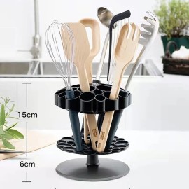 Organizador Giratorio De Utensilios De Cocina Con Mltiples