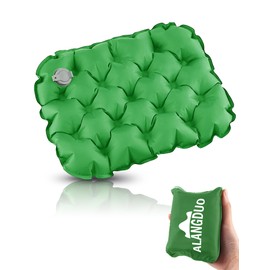 Air Cushion, Outdoor Folding Cushion, Lightweight, Compact, Camping Mat, Waterproof, 2.0 inches (5 cm), 3D, Body Pressure Dispersion, Load Capacity 440.1 lbs (200 kg), Mini Portable Cushion, Single