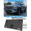 FASTCHE Front License Plate Frame Compatible with 2025 2026 Ford