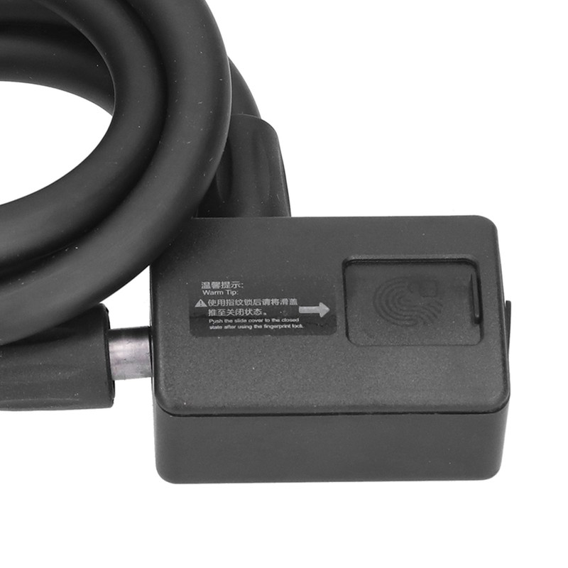 3.7V Electric Bike Lock Bluetooth Fingerprint Bike Lock with Waterproof