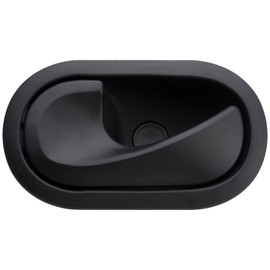 MangWany Left Driver Side Front or Rear Interior Door Handle for Logan Duster Clio Dacia Sandero 8200028487 (Matte Black)