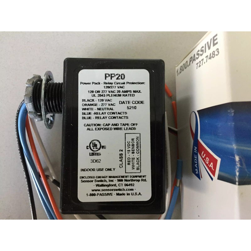SENSORSWITCH PP20 120/277 VOLT 20 AMP RELAY CIRCUIT