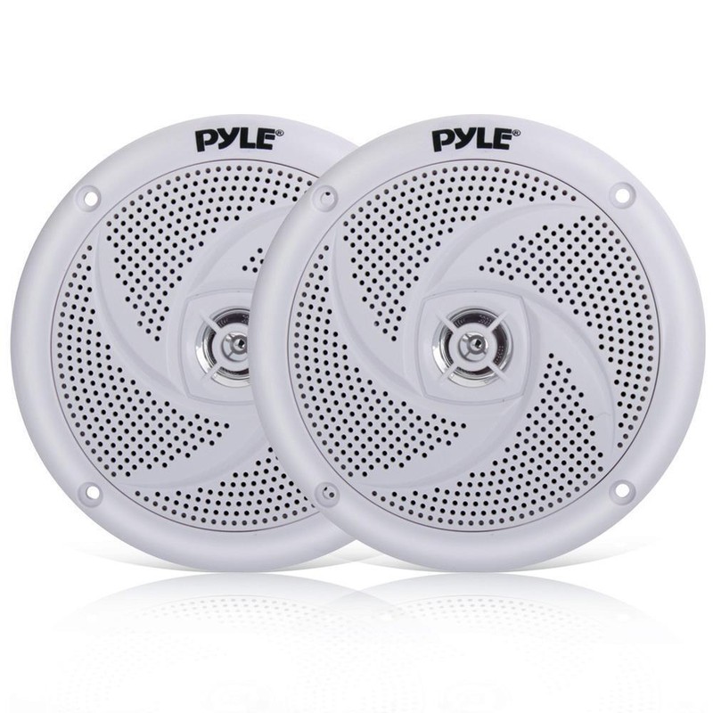 Pyle 4x Pyle 5.25" 180W 2-Way Low-Profile Slim Style Marine