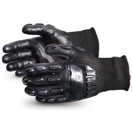 Superior SKBFNTVB Emerald CX, Impact-resistant Nylon/Stainless-steel String-knit Glove, Work, Cut Resistant, Medium (Pack of 1 Pair)