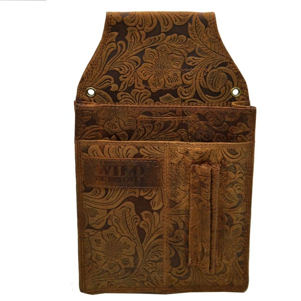 flevado Gastronomy Waiter Set Suede Leather with Lilian Pattern in