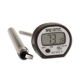 Taylor RA14260 Digital Instant Read Thermometer, apple, Black