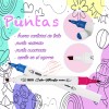 J.H. Comapny Set 12 Plumones Doble Punta Estuche Portatil Colores