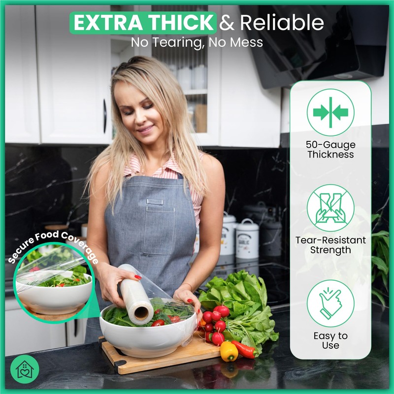 Compostable and Biodegradable Plastic Wrap