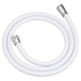 Gaona GA-FK017 Camo Shower Hose Replacement 9.9 ft (2.7 m) (Adapter Included, Compatible with Most Manufacturers, White)