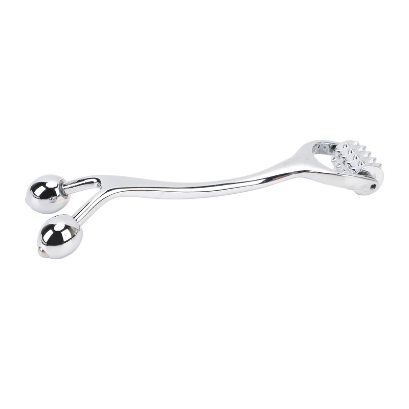 Face Roller Massager Zinc Alloy Deep Tissue Massage Multifunction Comfortable