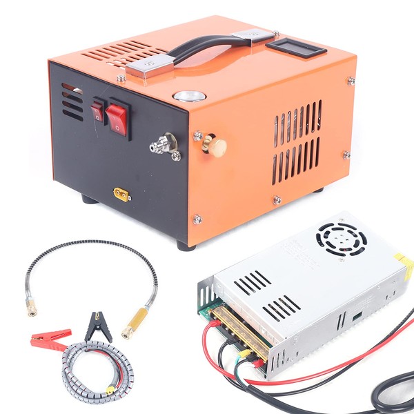 OCASAMI Electric Air Compressor 300 Bar 4500Psi, 12V 30Mpa High
