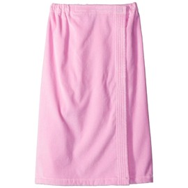 Terry Town WV5001-PINK-OS Womens Terry Velour Spa Wrap, One Size, Pink