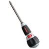 ANEX Ratcheting Screwdriver Ball Handle, Japanese Heavy Duty Magnetic Bit