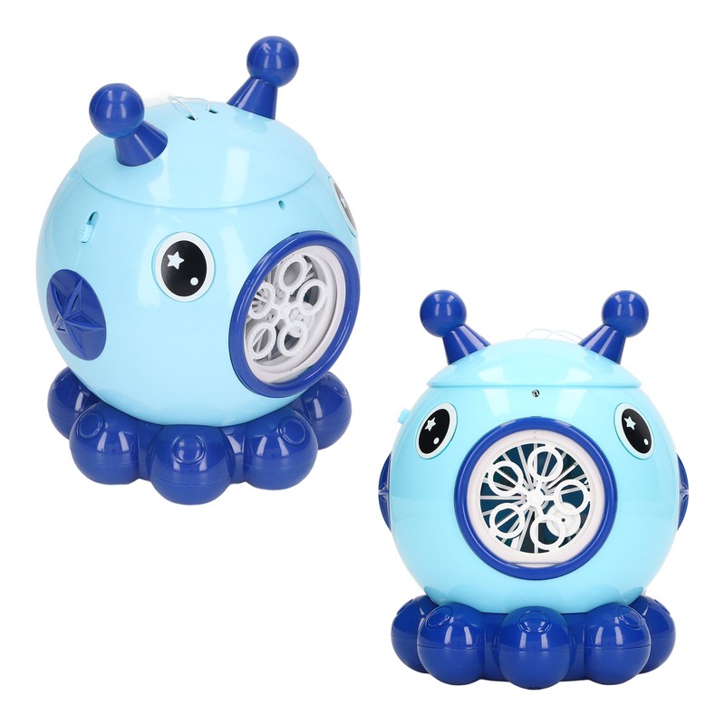 Bubble Machine Cartoon Automatic Bubble Light Music Five Hole Bubble
