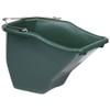 Little Giant 10-Quart Plastic Flat Back Angular Livestock Feed Bucket