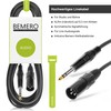 BEMERO Line Cable XLRm to 6.3 Jack, TRS, 1.5 m,