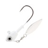 BUCKEYE LURES Single-Bladed Su-Spin Jighead with Willow Leaf Blade &
