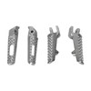 Motorcycle Foot Pegs Complete High Strength Strong Grip Replacement for