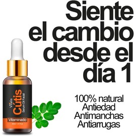 Sérum Facial con Vitamina C y E – Aclarante, Antioxidante y Antiedad Suaviza Manchas, Ilumina y Previene Arrugas Hidratación, Firmeza y Tono más Uniforme Textura Ligera – Todo Tipo de Piel – 30 ml