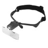 Yuyte Glasses headband magnifier with 5 lenses, LED lamp for
