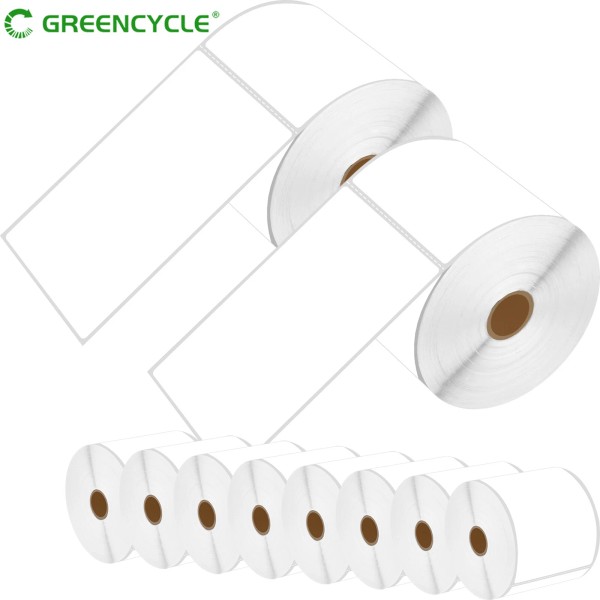 greencycle 10 Rolls 500 Per Roll 4" x 6" Direct