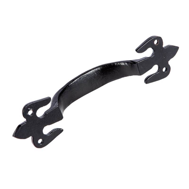 Hammer and Tongs Rustic Fleur De Lis Door Handles -