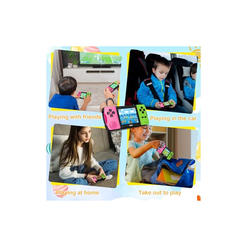 Portable Retro Kids Game Console 3.2" Screen, Support Plug TV