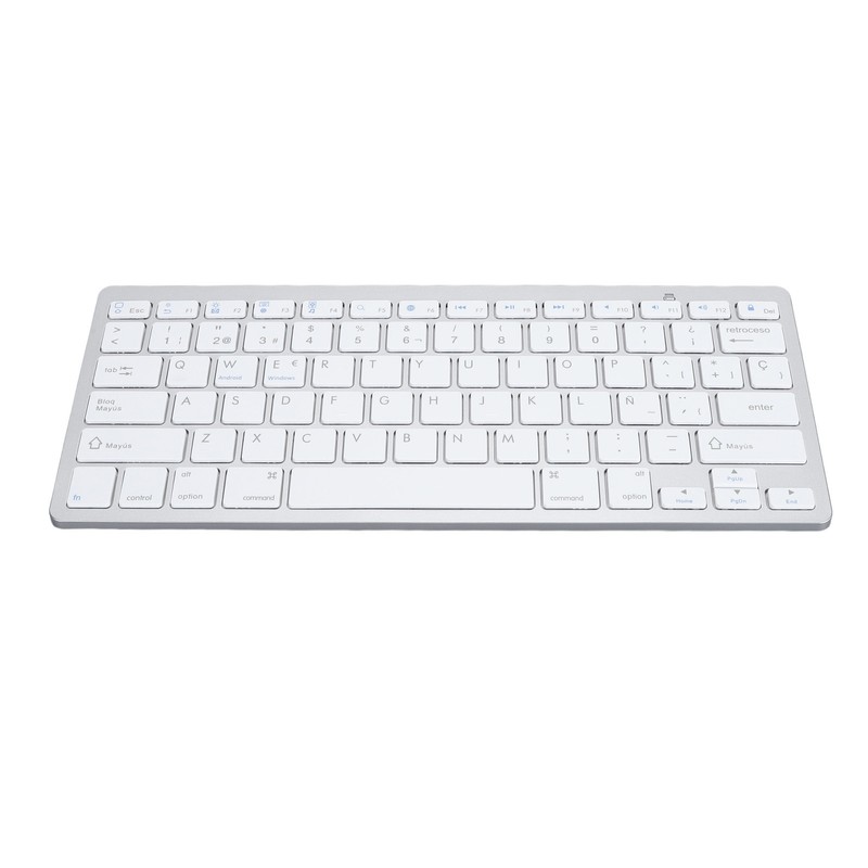 Wireless Bluetooth Keyboard Portable Compact Ultra Thin Bilingual Universal for