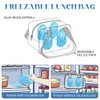 Lunch Bag Women，Freezable Lunch bag，Built-in Ice Pack Small Cooler，Womens Lunch