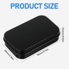 Aysatogc 1 Pack Metal Rectangular Empty Tin Box, Hinged Tins