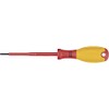 HAZET 810VDE-25 Slot Profile Screwdriver for Electricians with Protective Insulation
