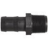 Banjo HB100 Polypropylene Hose Fitting, Adapter, 1" NPT Male x