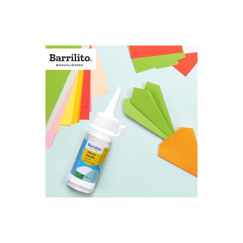 Barrilito Silicón liquido de 30 ml, 1 unidad. SL30