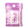 hero clear earrings flower + flat