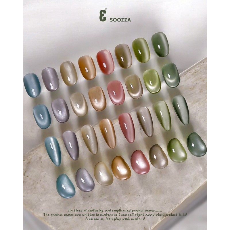 classic nail SOOZZA No. 3 Magnetic Gel Nail SOOZZA +