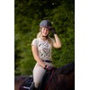 Roeckl Sports equestrian gloves MALTA, summer riding glove, black/mocha 6.5