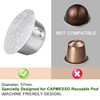 CAPMESSO Reusable Vertuoline Pod Foil Lids, for CAPMESSO Vertuline Capsules