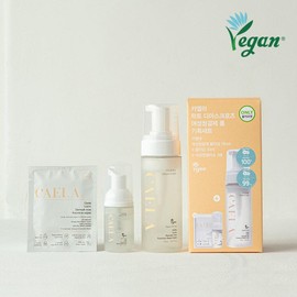 CAELA Lacto Damask Rose Feminine Wash Foam Special Set (Wash Foam 150mL + Wash Foam 30mL + Feminine Wipes 3P) - CAELA Lacto Damask Rose Feminine Wash Foam Special